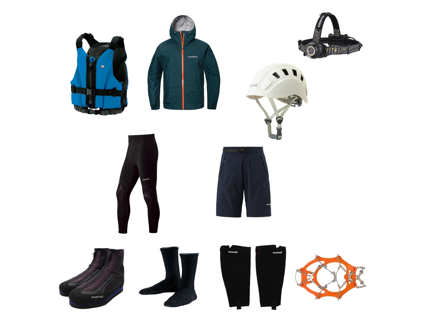 【月額レンタル】沢用フルサポート10点セット